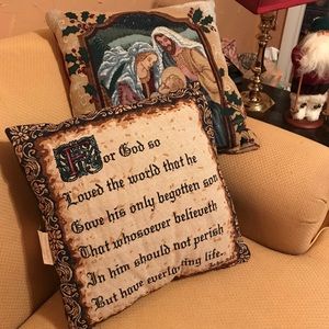 Mohawk throw pillows